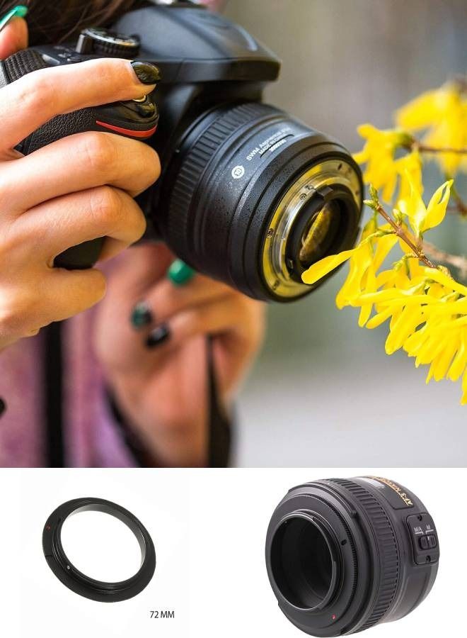 Elite Dose Filter Thread Macro Reverse Mount Adapter Ring  A1 72mm - Image 3