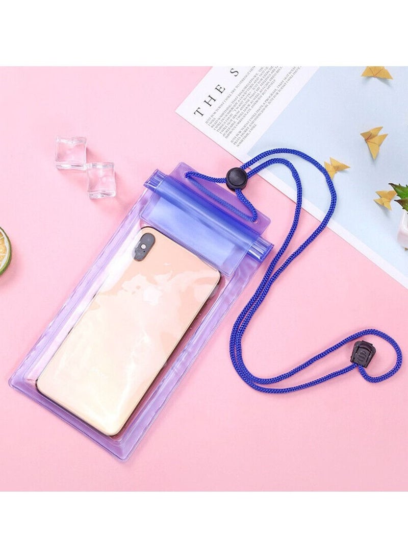 DIGI CORE Outdoor Universal Waterproof Phone Pouch, Waterproof Phone Case For iPhone, Samsung, And Android Phones IPX8 Cellphone Dry Bag Beach Cruise Ship Essentials With Lanyard - Image 1