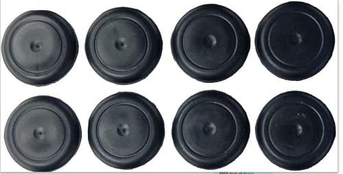 Caplugs 1 1/4" 1.25 inch Black Rubber Plug for Flush Mount Body and Sheet Metal Holes Qty 1 - Image 2