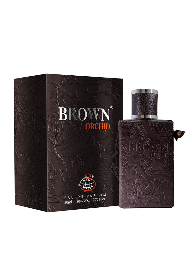 BROWN ORCHID Brown Orchid Perfume for Men, Eau de Parfum, 80ml  - Image 3