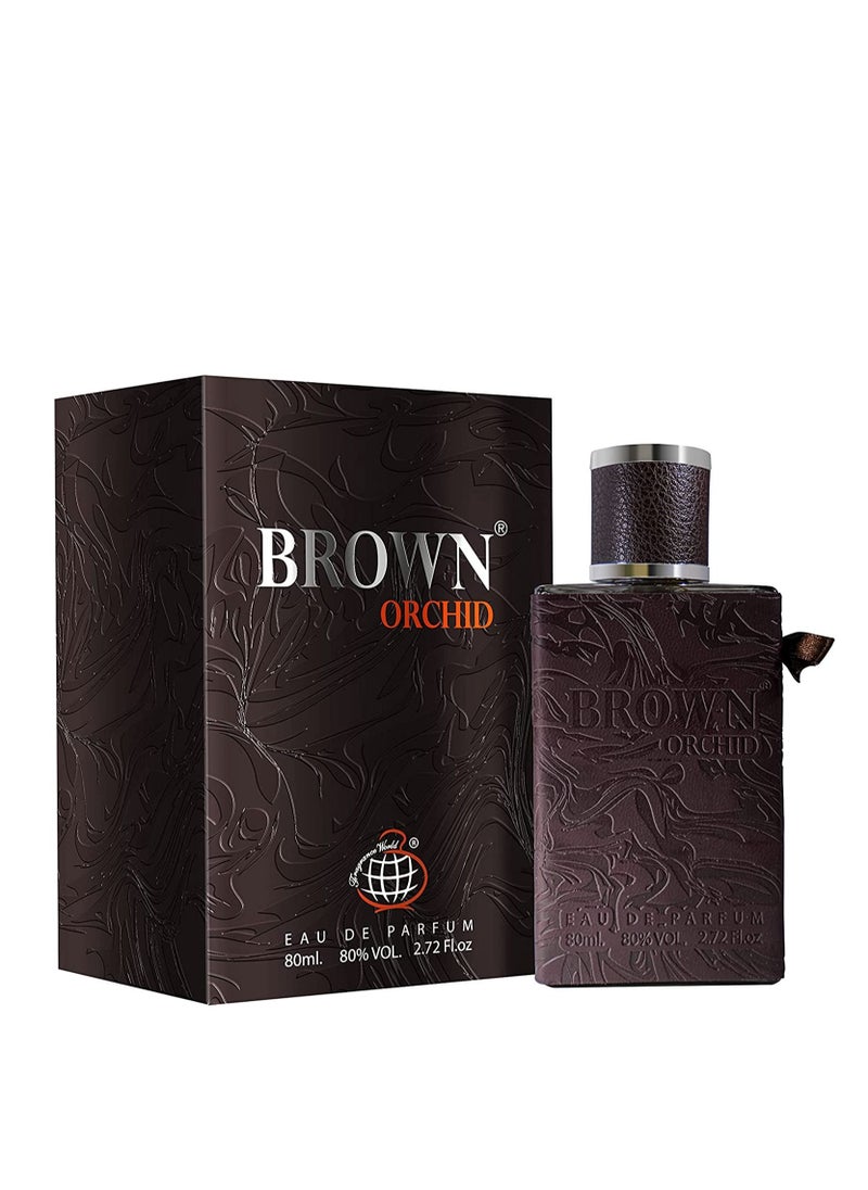 BROWN ORCHID Brown Orchid Perfume for Men, Eau de Parfum, 80ml  - Image 1