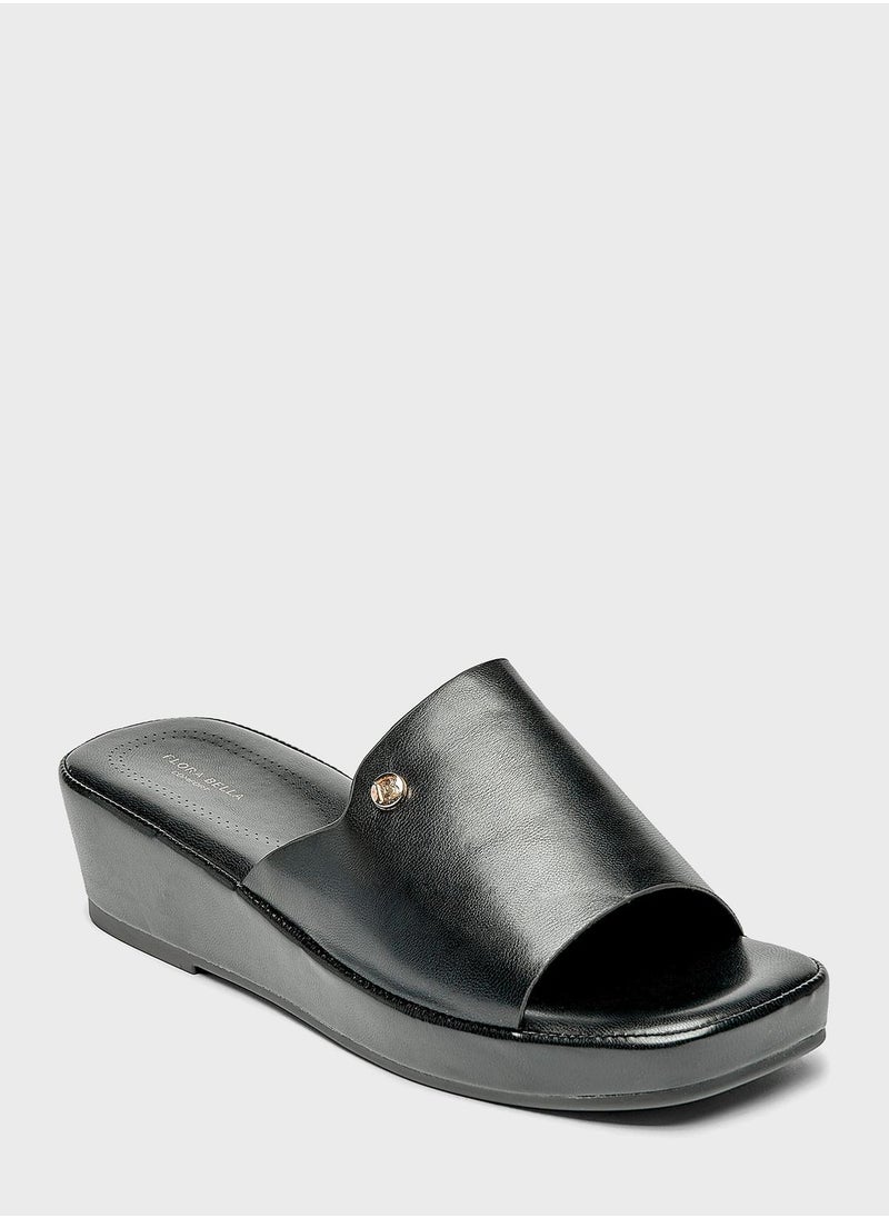 shoexpress - One Strap Wedge Sandals - Image 1