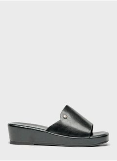 One Strap Wedge Sandals