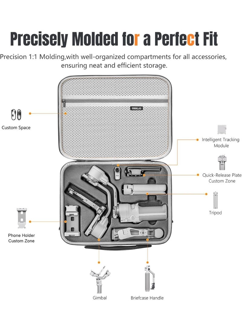 STARTRC Carrying Case for DJI RS 4 Mini Gimbal Stabilizer, Waterproof Storage Bag for RS4 Mini Accessories - Image 3