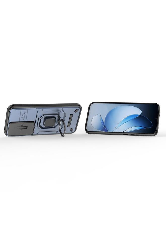 S-TOP Case For OPPO Reno13 5G Global Sliding Camshield TPU + PC Shockproof Phone Case with Holder - Image 4