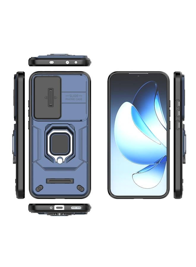 S-TOP Case For OPPO Reno13 5G Global Sliding Camshield TPU + PC Shockproof Phone Case with Holder - Image 3
