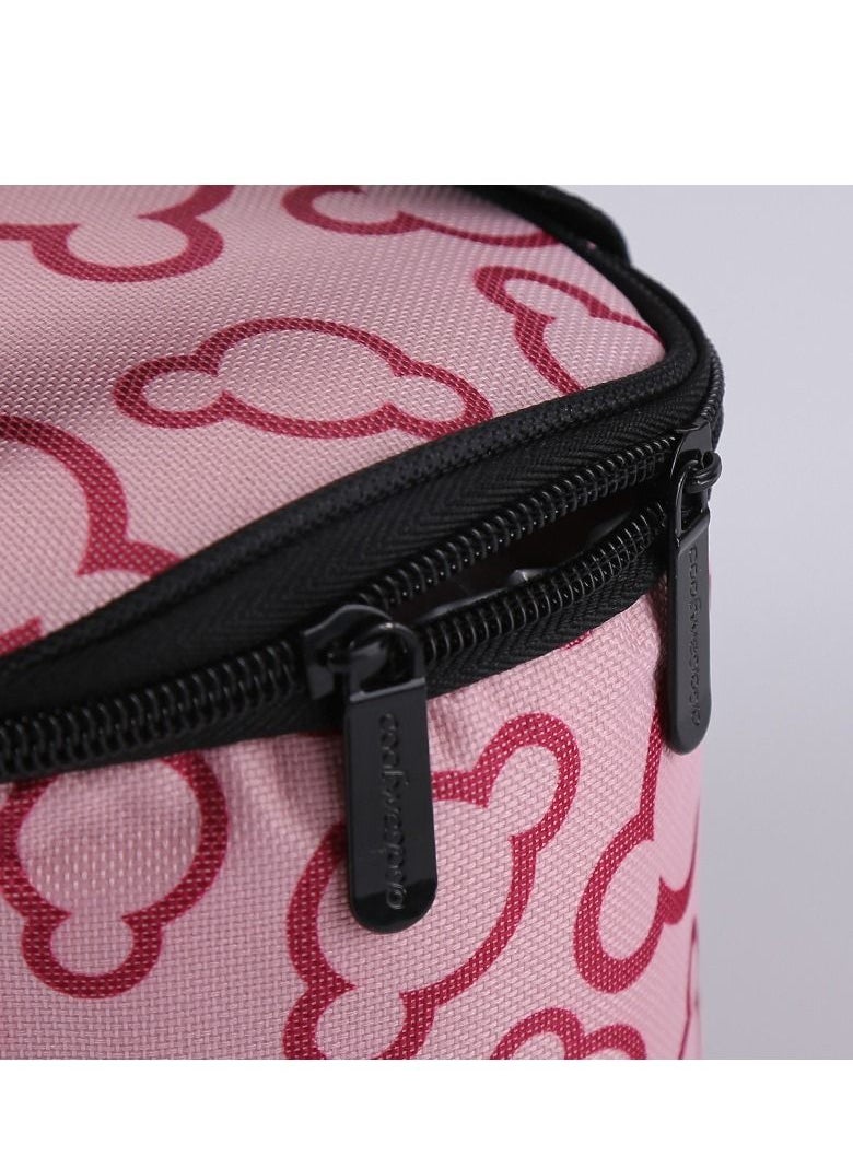 Generic Lunch Box Bag Insulated Pink  - Image 3