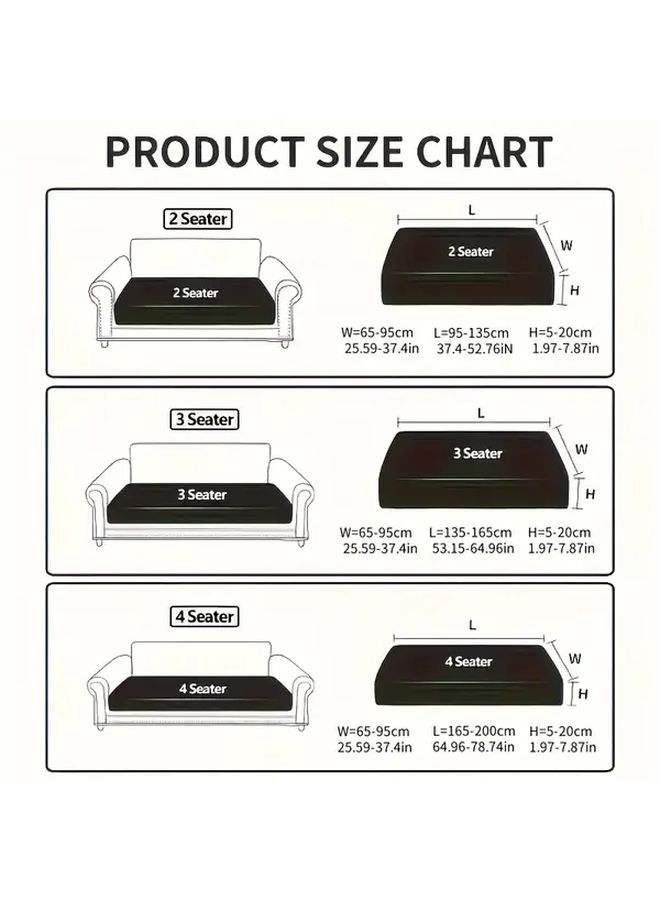 L Shaped Sofa Armrest Cover Stretch Fit Pet Friendly Machine Washable Spill Protection - Image 4