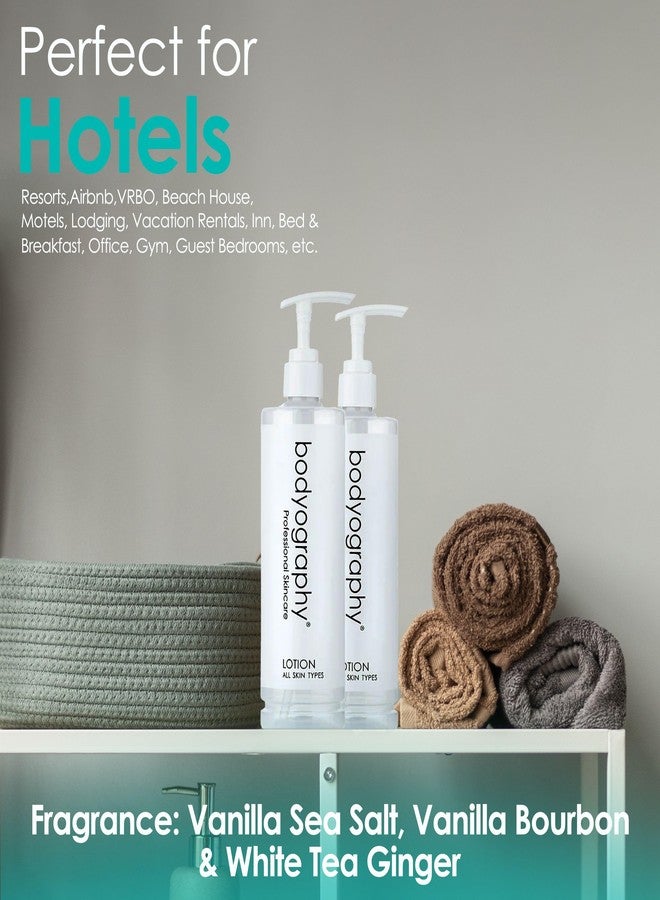 World Amenities Bodyography Blanc Pump Lotion - Hydrating Moisturizer for All Skin Type (13.50 Fl Oz (Pack of 1)) - Image 4
