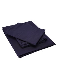 Home-Tex Design 3 Piece Hometex Design 100% Cotton King Size Printed Flat Sheet Set ORPARADIS - 1 Flat Sheet (240x260 cm) + 2 Pillow Covers (50x80 cm)  - Image 2