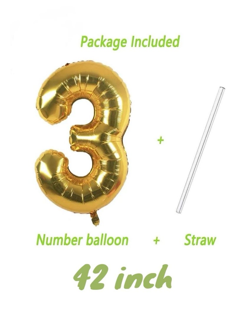 42 Inch Gold Number Balloon Foil Helium Balloons For 3 Th Birthday Party Decorations, Anniversary Event - pzsku/ZC3A2E9B79D7550255B00Z/45/1741812635/14dc1c0d-74b0-4f2d-81af-2c3c4ab837a1