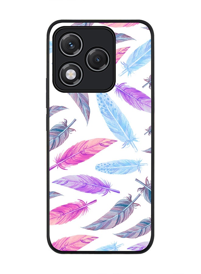 Stylizedd For Honor 400 Lite Case,Slim fit Camera Protection, Shockproof Thin Phone cover  - Feather Colors