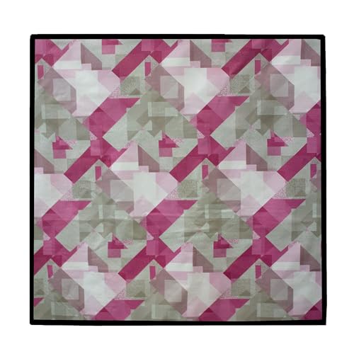 Wings Star Waterproof Bed Server/Food Mat/Bedsheet Protector/Reversible in 3 Layered Heavy Material(Colour and Print Might Vary According to Availability)/ Bed Server mat Reversible/Place Mat - Image 4