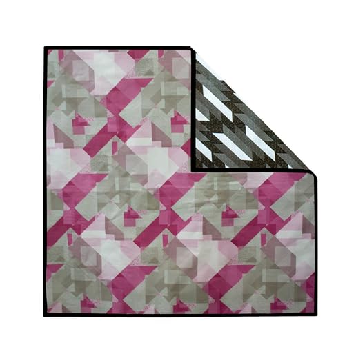 Wings Star Waterproof Bed Server/Food Mat/Bedsheet Protector/Reversible in 3 Layered Heavy Material(Colour and Print Might Vary According to Availability)/ Bed Server mat Reversible/Place Mat - Image 1
