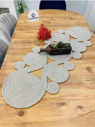 BDZ Leather Jute Bohemian Style Decorative Runner 40x110 cm - pzsku/ZC3A2FF5876BCFC9BA142Z/45/_/1731060631/04a1ecf2-dfae-4f18-8123-a3d67c4e5990