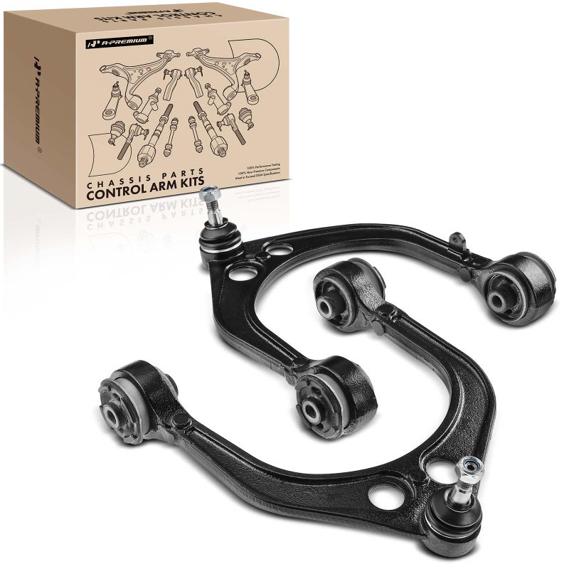 A-Premium 2 x Front Upper Control Arm with Ball Joint & Bushing, Compatible with Dodge Challenger 2008-2020, Charger 2006-2020, Magnum 2005-2008, Chrysler 300 2005-2020, RWD - Image 1