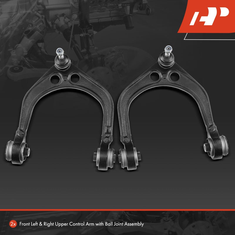 A-Premium 2 x Front Upper Control Arm with Ball Joint & Bushing, Compatible with Dodge Challenger 2008-2020, Charger 2006-2020, Magnum 2005-2008, Chrysler 300 2005-2020, RWD - Image 2
