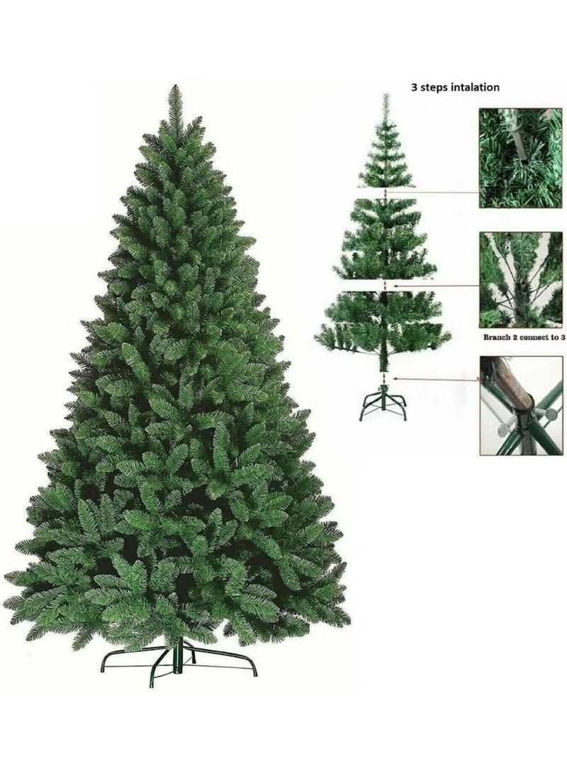 Huitich 150cm Artificial Christmas Tree in Lush Green Pine with 450 Branches – Premium Holiday Decoration - Image 3