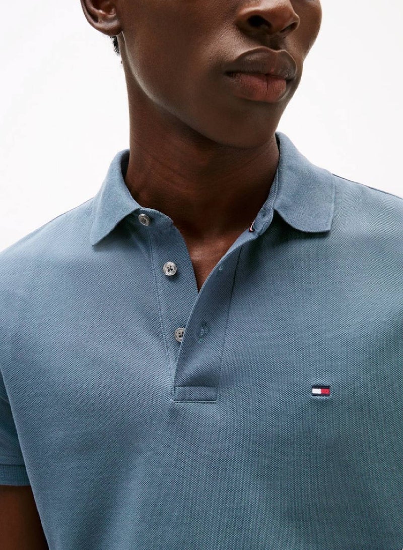 TOMMY HILFIGER 1985 Slim Fit Pique Polo Shirt - Image 5