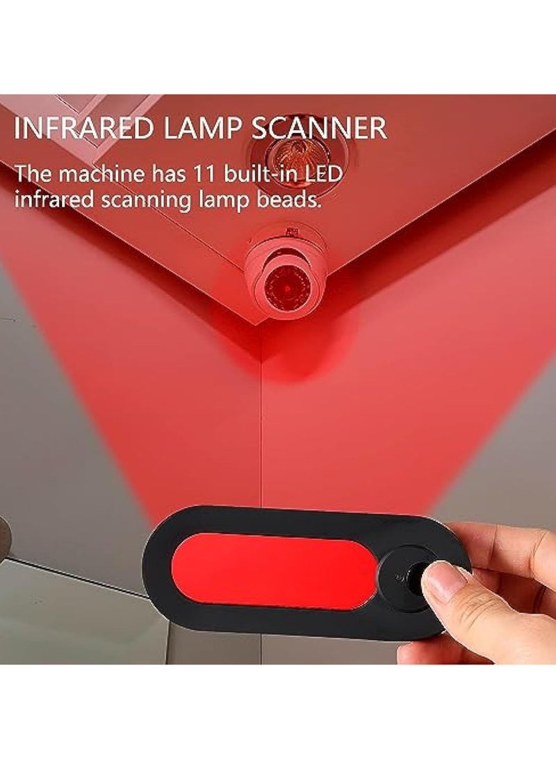 KASTWAVE Wireless Infrared Camera Detector, Hidden Camera Detector, Portable Wireless Surveillance Camera Detector, Micro Spy Camera Detector, Suitable for Hotels, Rental Houses, Locker Rooms, Indoor Use - Image 4