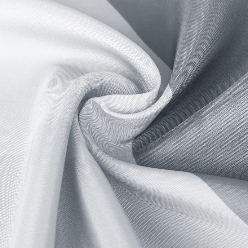 Sunlit Designer Shower Curtain  Popular Shower Curtain  Ombre Cool Gray Fabric Shower Curtains for Bathroom Decor  Contemporary Bathroom Curtains - Image 4