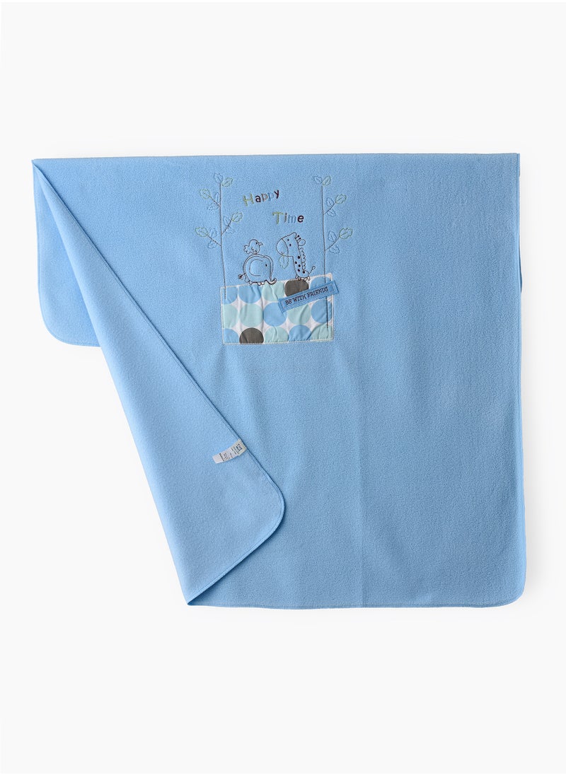 Tiny Hug Newborn Baby Fleece Blanket, Soft and Warm Blanket for Newborns  - Image 1