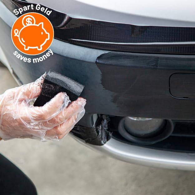 QUIXX 10188 Black Plastic Color - Trim Restorer, Transforms Old, Weathered Plastic to Like New Condition, Use On Your Automobile or Motorcycle - Image 5