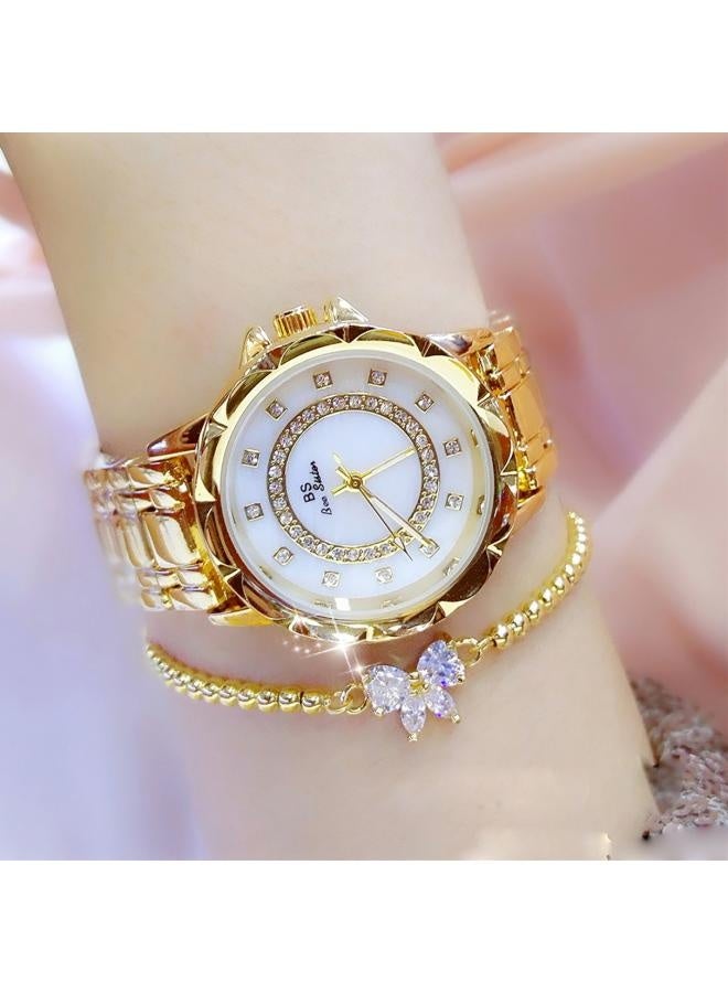 Bs New Hot Watch Direct Chain Flower Fritillary Full Diamond Women's A Generation Fa 506