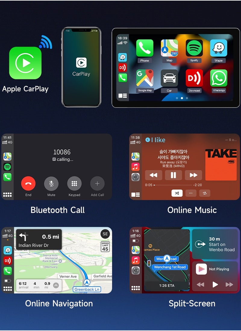 Carlinkit - UHD HDMI Output Android 13 CarPlay AIBox SDM660 Wireless CarPlay Android Auto Netflix Youtube Car Intelligent Systems - Image 1