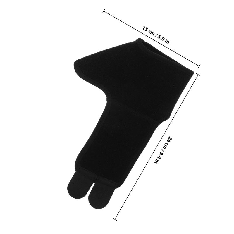 2PCS Dark Color M Youth Ankle Brace Compression Sleeve Foot Support Wraps For Sprain Prevention - Image 3