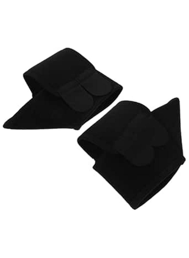 2PCS Dark Color M Youth Ankle Brace Compression Sleeve Foot Support Wraps For Sprain Prevention - Image 1