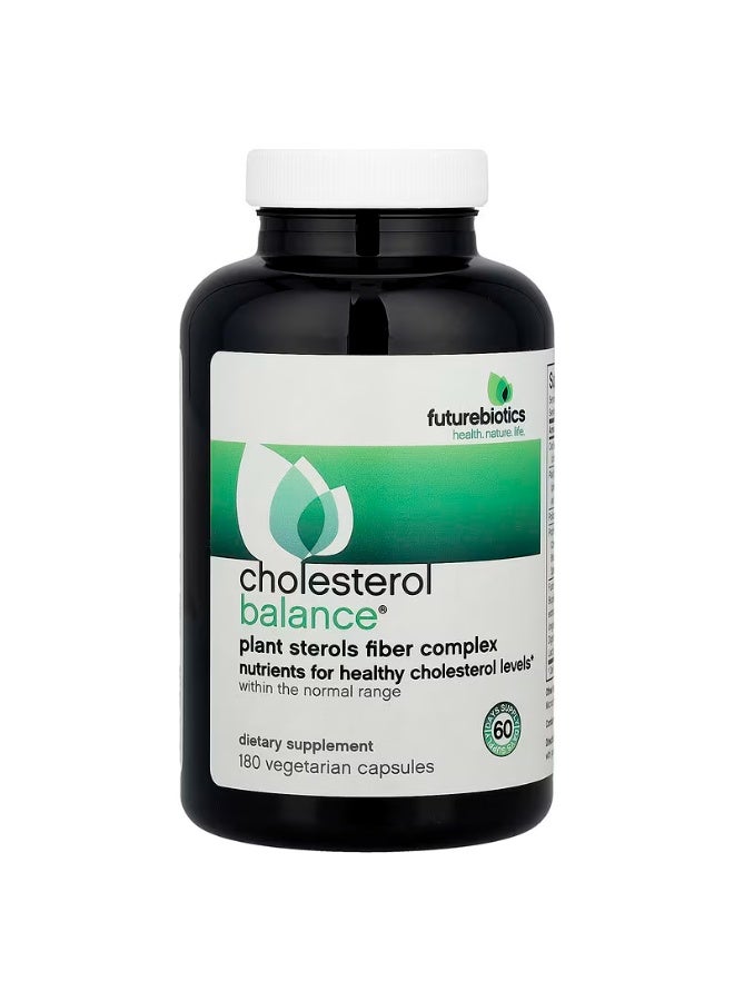فيوتشر بايوتكس توازن الكوليسترول، 180 كبسولة نباتية - Image 1