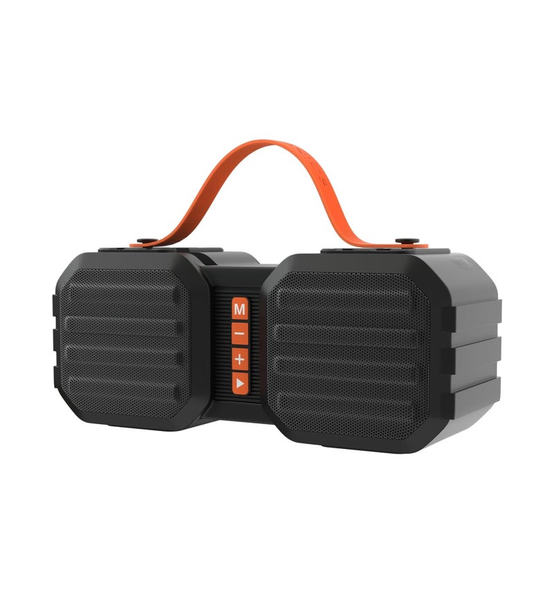 ZEBRONICS Sound Feast 50, 14 W Portable Speaker Supporting Bluetooth, Pendrive Slot, mSD Card, Call Function (Black) - Image 1