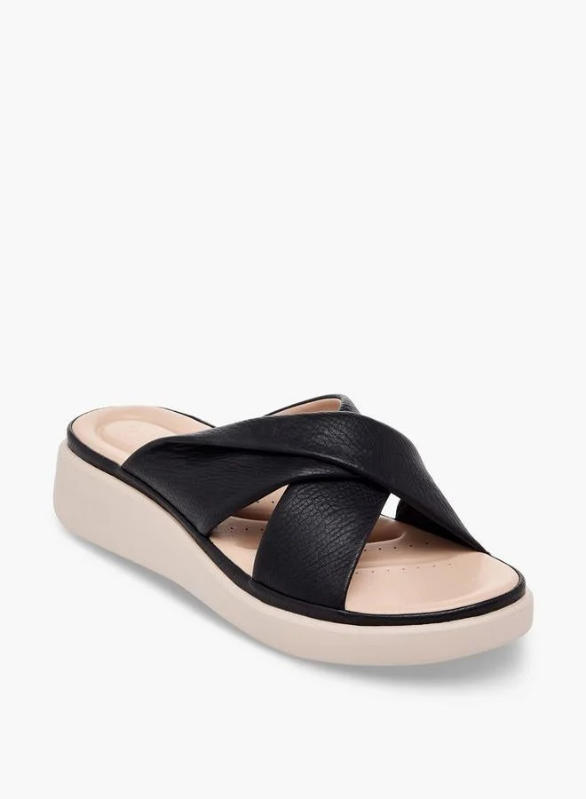 Le Confort Women Cross Strap Wedge Sandals