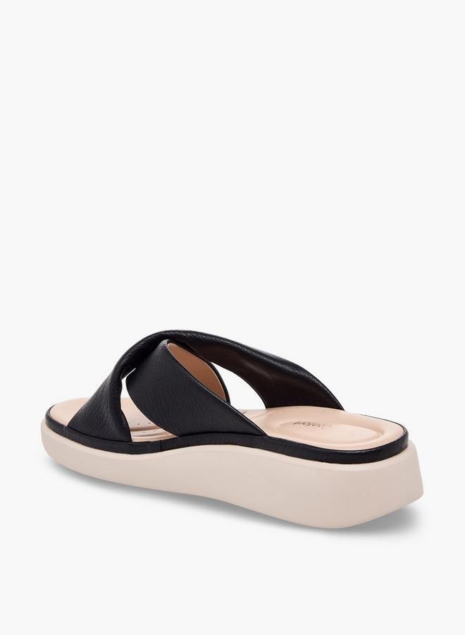 Le Confort Women Cross Strap Wedge Sandals - Image 5
