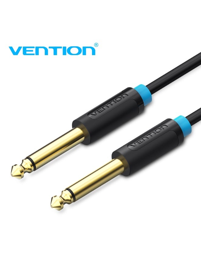 VENTION 6.5mm Male to Male Audio Cable  Black Model # BAABD - Image 1