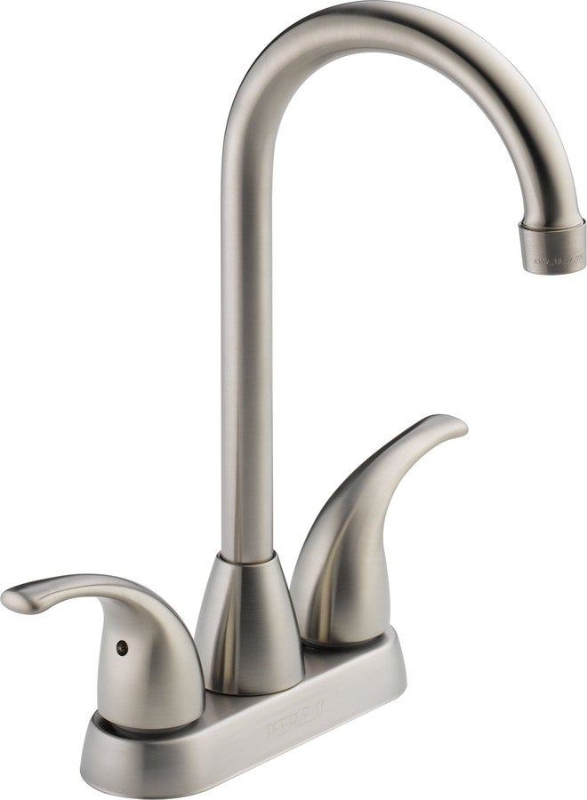 Peerless Tunbridge 2-Handle Bar-Prep Kitchen Sink Faucet, Stainless P288LF-SS - Image 1