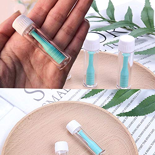 LeyJin 10 Pack Hard Contact Lens Remover & Insertion Tool,RGP Plunger Suction Cup for Hard Lenses(Green) - Image 5