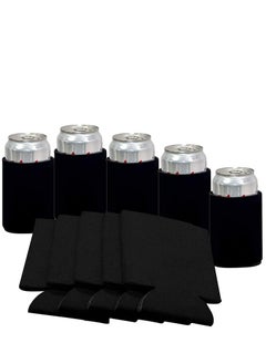 Can Sleeves, Insulated Beer Can Cooler Sleeve Covers, for Soda Cans Beer Bottles, Collapsible Reusable Drink Coke Sleeve Covers for Home Office Bar Birthday Weddings Party Favors