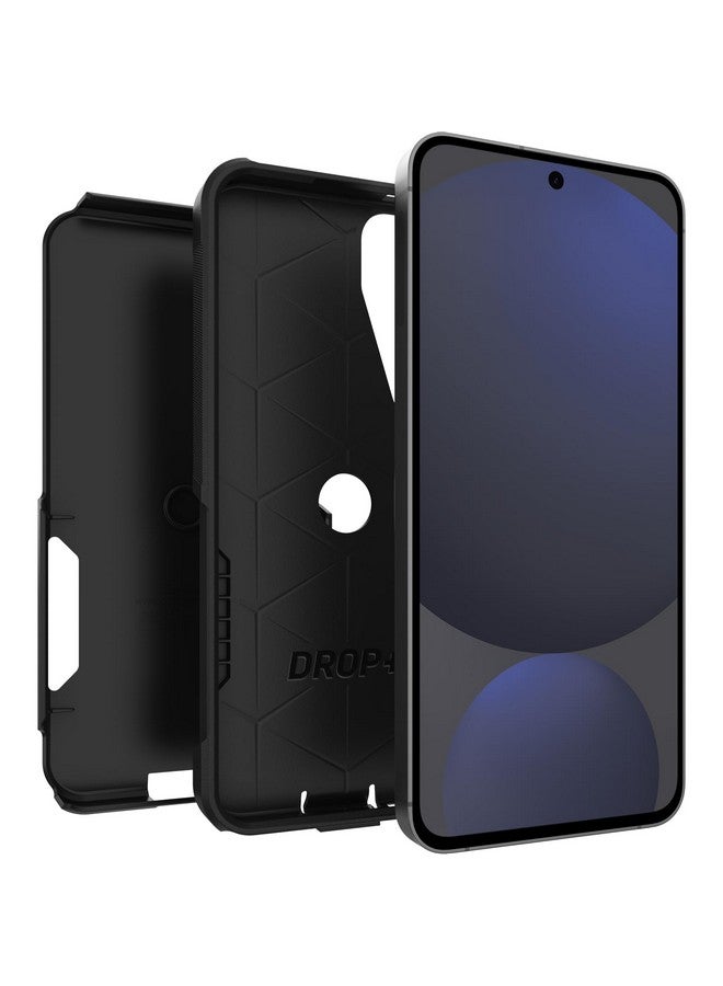 أوتربوكس جراب OtterBox Commuter Series لهاتف Samsung Galaxy S24 FE - أسود، نحيف ومتين، مناسب للجيب، مع حماية للمنافذ - Image 3