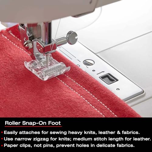 Singer Roller Snap-On Presser Foot for Low-Shank Sewing Machines - Image 2
