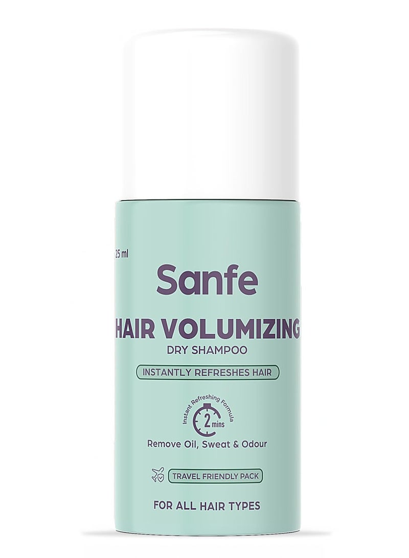 Sanfe Hair Volumizing Dry Shampoo - 25ml | Instantly refreshes & add volume | Leaves no residue - Image 1