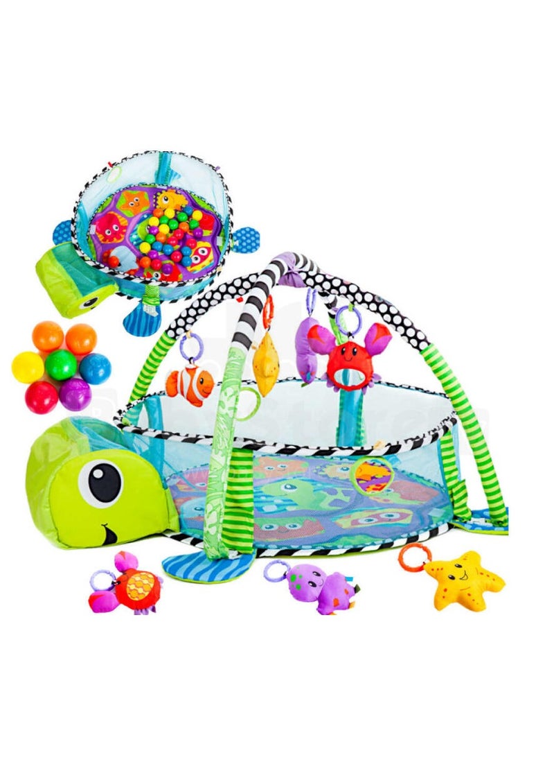 Playhood 3-in-1 Activity Play Gym and Ball Pit for Kids  - Image 1