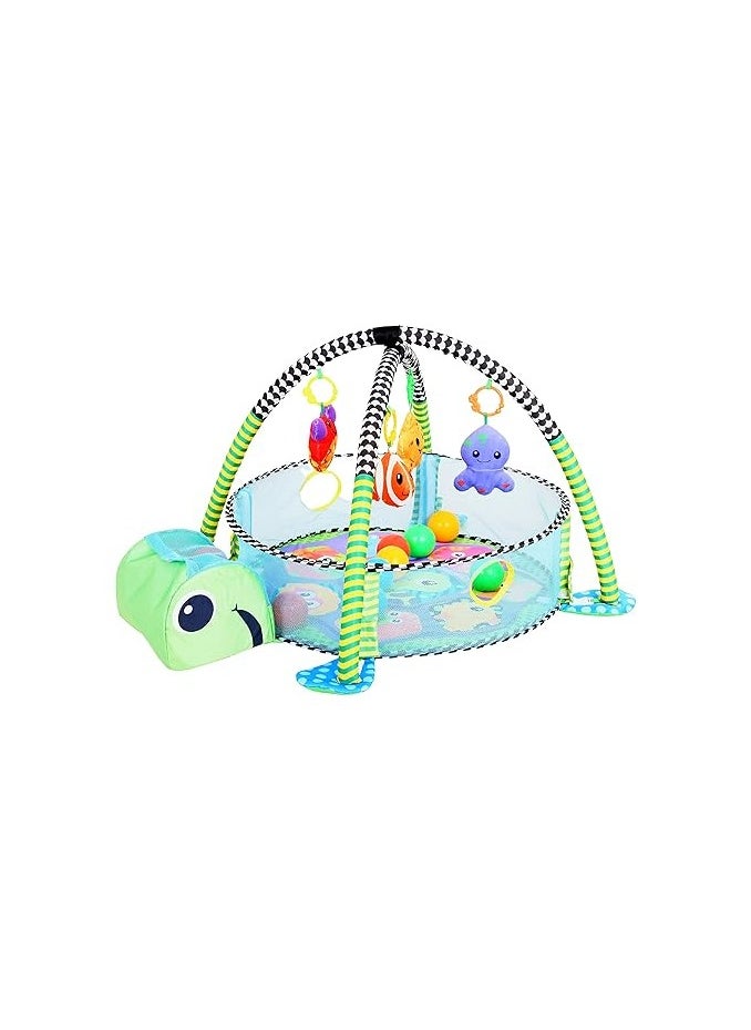 Playhood 3-in-1 Activity Play Gym and Ball Pit for Kids  - Image 4