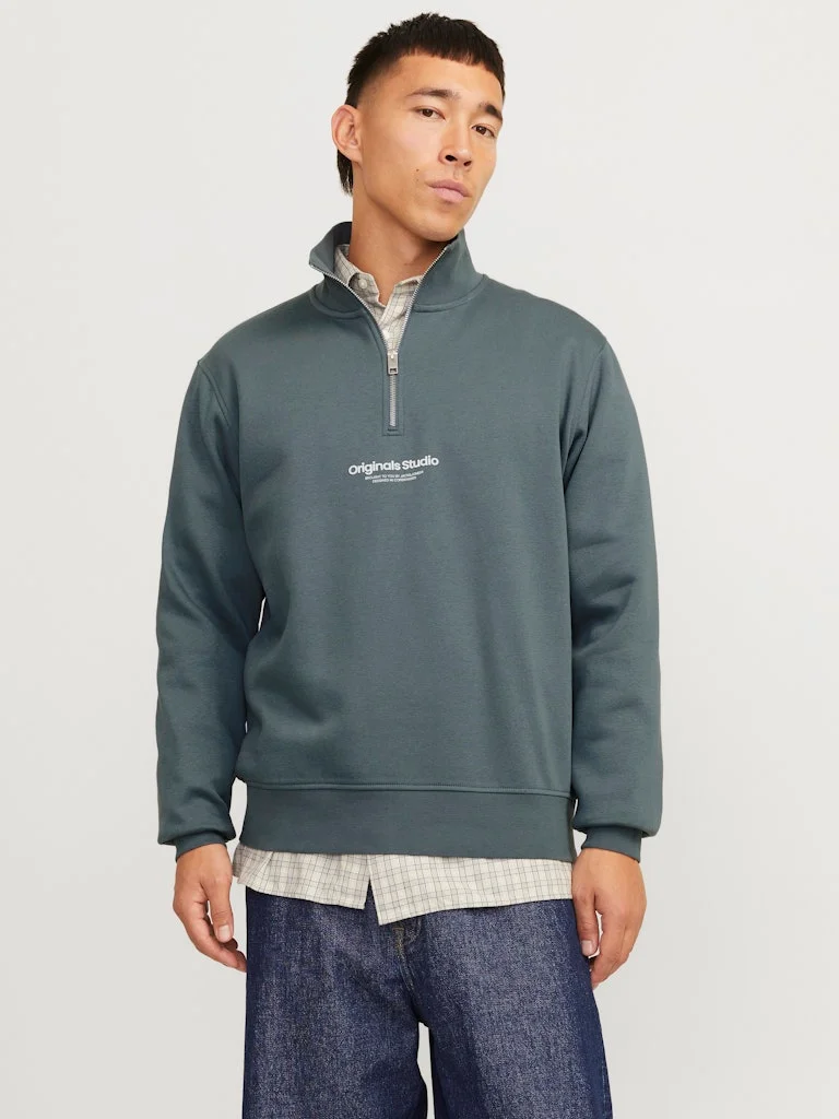 JACK & JONES Quarter Zip Sweatshirt