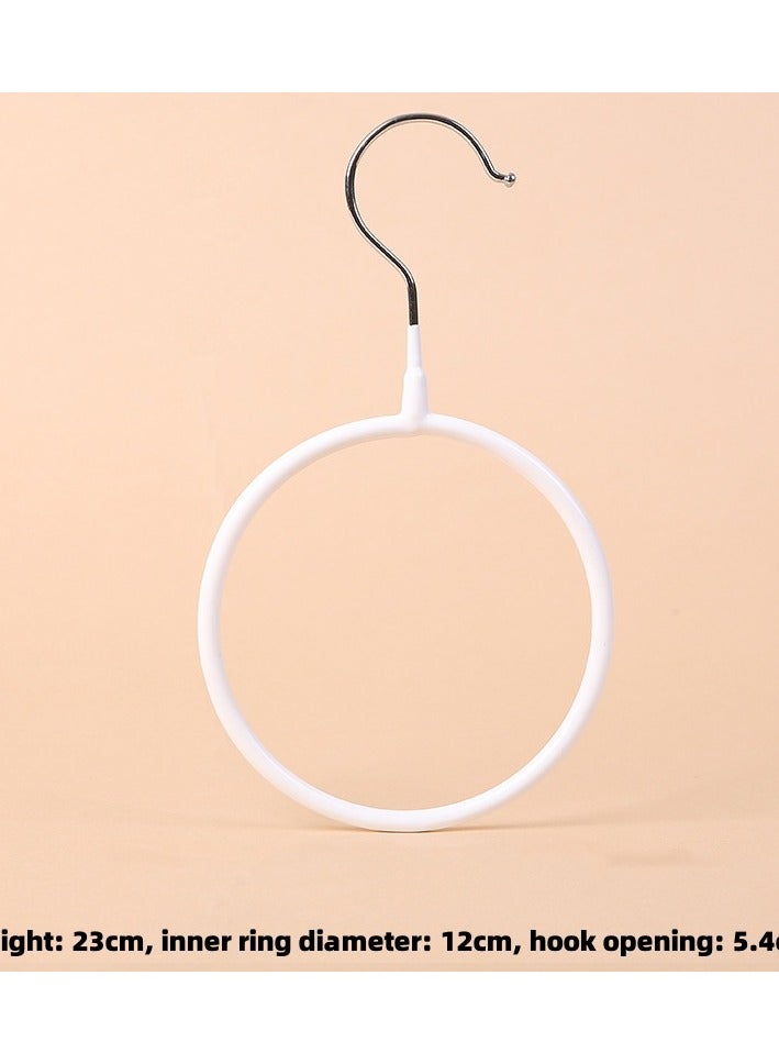 Scarf Holder Scarf Ring Clothing Store Household Metal Storage Tie Towel Rack Iron Clothes Hanger  - Image 2