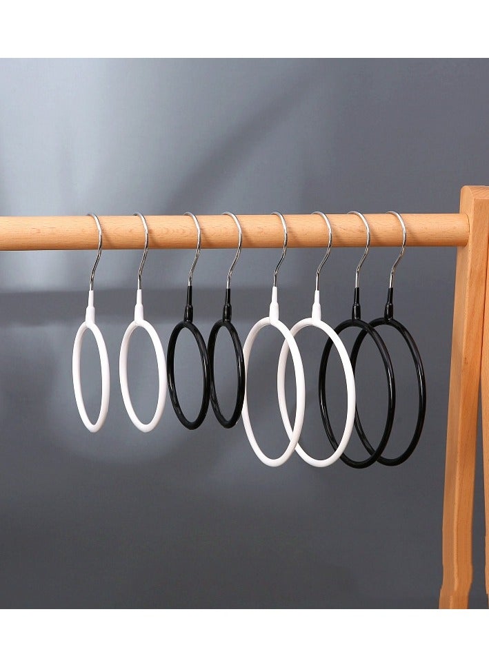 Scarf Holder Scarf Ring Clothing Store Household Metal Storage Tie Towel Rack Iron Clothes Hanger  - Image 4