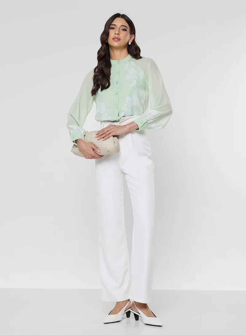 ELLA Floral Print Shirt