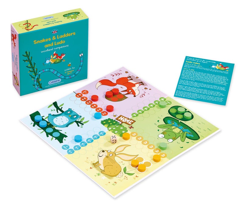 GIBSONS Gibsons Snakes & Ladder G9013