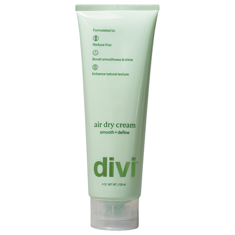كريم تصفيف الشعر الجاف من ديفي لنسيج الشعر الطبيعي ينعّم التجاعيد ويحدد الخصلات